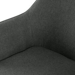 CLP Luena szövet étkezőszék, sötétszürke (327419)