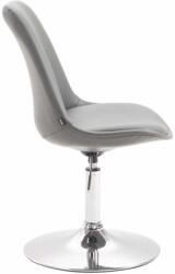 CLP 4db Maverick C műbőr étkezőszék szett, szürke (320202)