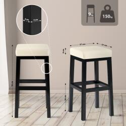 CLP Bárszék Taylor B80, krém (101025704)