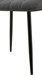 CLP Szék Dijon szövet, sötétszürke (317243)