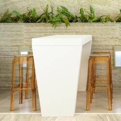 CLP 2 db bárszék készlet Fox, átlátszó, borostyán (305306)