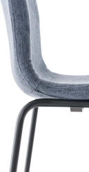 CLP 2 db bárszék szett Hoover szövet 4 méteres keret, kék (304476)