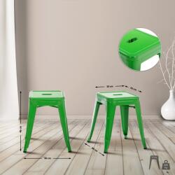 CLP Armin széklet, zöld (10858834)