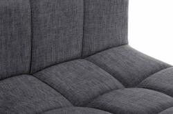 CLP 2 db bárszék szett Calma szövet, világosszürke (323643)