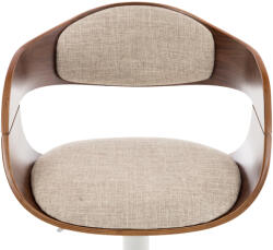 CLP Bárszék Kingston C szövet, dió/krém (304747)