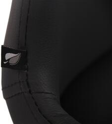 CLP 2 db Luna műbőr szék szett, fekete (322281)