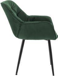 CLP Tanna bársony 2db-os székkészlet, zöld (323981)