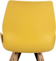 CLP Luna műanyag szék, sárga (319456)