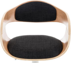 CLP Bárszék Kingston C szövet, natúr/sötétszürke (304756)