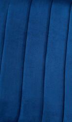 CLP Dijon bársony szék, kék (317251)