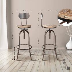 CLP Bárszék Pino, fa, bronz (10379701)