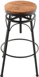 CLP 2 db-os bárszék készlet Beam, fekete (320700)