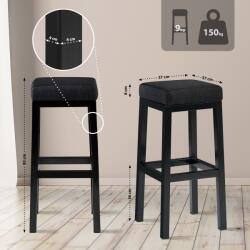 CLP Bárszék Taylor B85 szövet, sötétszürke (323127)