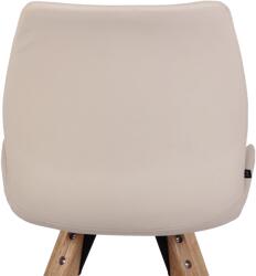 CLP Luna műbőr szék, krém (319463)
