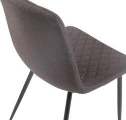 CLP Szék Telde szövet, sötétszürke (310580)