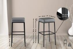 CLP Bárszék Montreal B80, szürke (10338208)