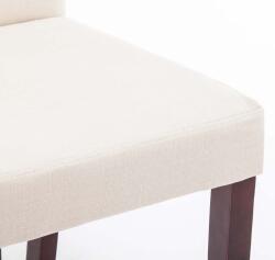 CLP 4 db étkezőszékből álló Ina szövet cappuccino készlet, krém (182258004)