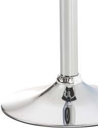 CLP 2 db bárszék szett Hoover szövet króm, világosszürke (306742)