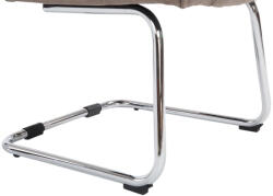 CLP 2db szék készlet Attila szövet, taupe (319815)