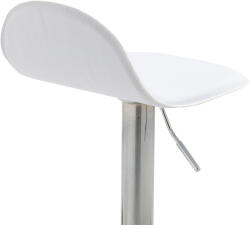 CLP 2 db Lana V2 króm bárszék készlet, fehér (304976)