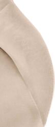 CLP 2 db bárszék készlet Milet velvet C, krém (324455)