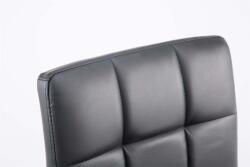 CLP 2 db bárszék készlet Palma V2 műbőr, fekete (305188)