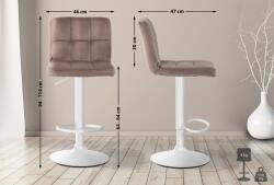 CLP Bárszék perui bársony, barna (322502)