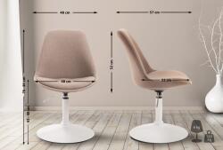 CLP Szék Maverick W anyagból, taupe (1526170124)