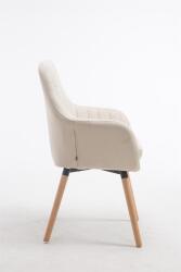 CLP Szék Florian szövet Natura, krém (152103204)