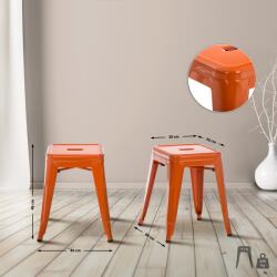 CLP Armin széklet, narancs (10858509)