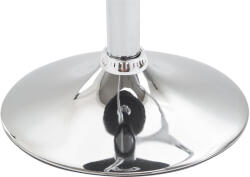 CLP Bárszék Lazio műbőr króm, fekete (102287601)