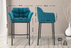 CLP Bárszék Damaso B szövet 4 méteres kerettel, türkiz (1016815113)