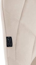 CLP 2 db Lazio bársony bárszék készlet, krém (323259)