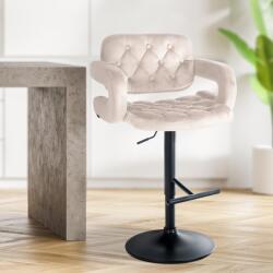 CLP Bárszék Dublin bársony, krém (323515)