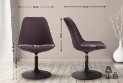 CLP Szék Maverick B szövet, barna (152617203)