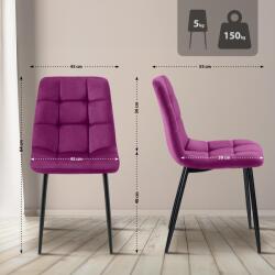 CLP Antibes étkezőszék, lila (323615)