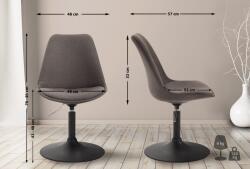 CLP Szék Maverick B szövet, sötétszürke (152617456)