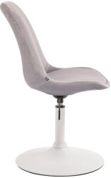 CLP Maverick bársony étkezőszék, szürke (312379)