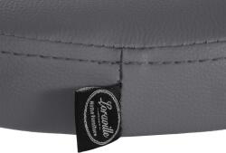 CLP Bárszék Ponte műbőr króm, szürke (322054)