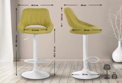 CLP Bárszék Milet szövet, zöld (321273)