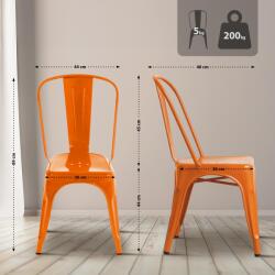 CLP Benedek szék, narancs (10857809)