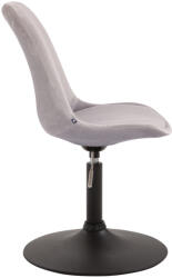 CLP Maverick bársony étkezőszék, szürke (312371)