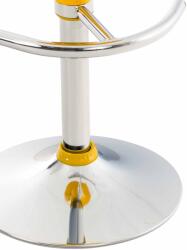 CLP 2 db bárszék készlet Nyereg, sárga (311278)