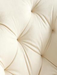 CLP 2 db Antigo bársony étkezőszék szett, krém (327212)