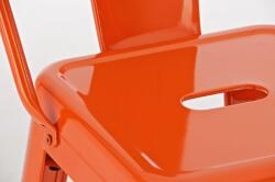 CLP Aiden 2 db bárszék készlet, narancs (304813)