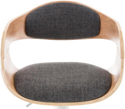 CLP Bárszék Kingston C szövet, natúr/világosszürke (304757)