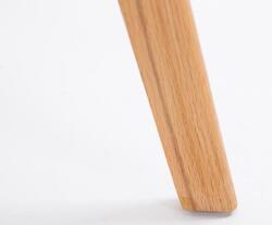 CLP Metz natúr műanyag bárszék készlet, zöld (315139)