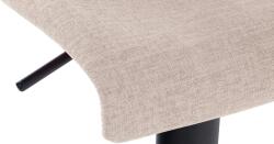 CLP Bárszék Branford szövet, krém (322229)