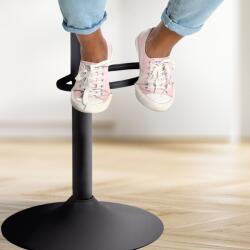 CLP 2 db bárszék szett Aveiro műbőrből, fekete (323024)