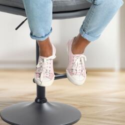 CLP 2 db bárszék Damar műbőr készlet, szürke (325681)